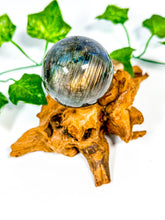 Load image into Gallery viewer, Labradorite Sphere (25B)