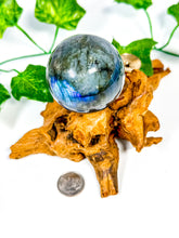 Load image into Gallery viewer, Labradorite Sphere (25D)