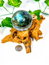 Load image into Gallery viewer, Labradorite Sphere (25F)