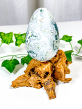 Load image into Gallery viewer, Moss Agate Egg (25E)