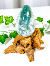 Load image into Gallery viewer, Moss Agate Egg (20A)