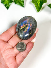 Load image into Gallery viewer, Labradorite Palmstone (11V)
