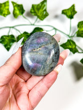 Load image into Gallery viewer, Labradorite Palmstone (9T)