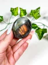 Load image into Gallery viewer, Labradorite Palmstone (8D)