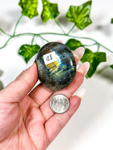 Load image into Gallery viewer, Labradorite Palmstone (8D)