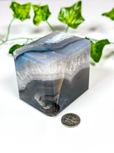 Load image into Gallery viewer, Volcanic Agate Cube (UV) 45A