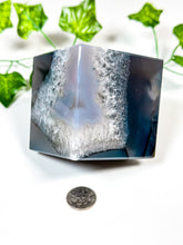 Load image into Gallery viewer, Volcanic Agate Standing Cube (UV) 45D