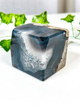 Load image into Gallery viewer, Volcanic Agate Standing Cube (UV) 45G