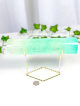 Load image into Gallery viewer, Green Emerald Fluorite Bracelet Stand (95A)