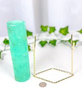 Load image into Gallery viewer, Green Emerald Fluorite Bracelet Stand (85A)