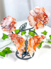 Load image into Gallery viewer, Fire Quartz Butterfly + Flower Set (75D)