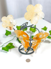 Load image into Gallery viewer, Golden Healer Butterfly + Flower Set (75A)