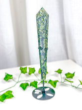 Load image into Gallery viewer, Kambaba Jasper Wand on Stand (68A)