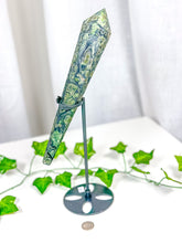 Load image into Gallery viewer, Kambaba Jasper Wand on Stand (68A)
