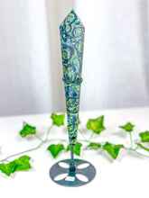 Load image into Gallery viewer, Kambaba Jasper Wand on Stand (62B)