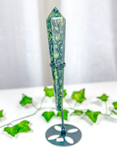 Load image into Gallery viewer, Kambaba Jasper Wand on Stand (58A)