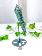 Load image into Gallery viewer, Kambaba Jasper Wand on Stand (38D)