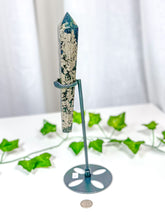 Load image into Gallery viewer, Pyrite Wand on Stand (68A)