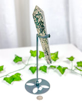 Load image into Gallery viewer, Pyrite Wand on Stand (65B)
