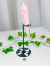 Load image into Gallery viewer, Pink Opal Wand on Stand (85A)