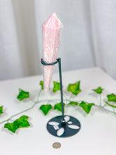 Load image into Gallery viewer, Pink Opal Wand on Stand (85A)