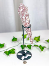 Load image into Gallery viewer, Crazy Lace Agate Wand on Stand (82C)
