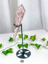 Load image into Gallery viewer, Crazy Lace Agate Wand on Stand (82C)