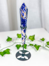 Load image into Gallery viewer, Sodalite Wand on Stand (88A)