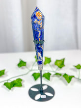 Load image into Gallery viewer, Sodalite Wand on Stand (85A)