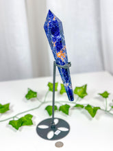 Load image into Gallery viewer, Sodalite Wand on Stand (85B)