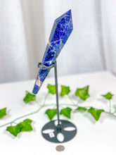 Load image into Gallery viewer, Sodalite Wand on Stand (84A)