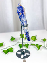 Load image into Gallery viewer, Sodalite Wand on Stand (82B)