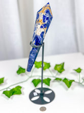 Load image into Gallery viewer, Sodalite Wand on Stand (82B)