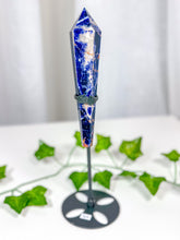 Load image into Gallery viewer, Sodalite Wand on Stand (75A)