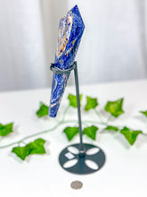 Load image into Gallery viewer, Sodalite Wand on Stand (68D)