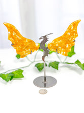 Load image into Gallery viewer, Golden Healer Dragon Wings on Stand (40C)