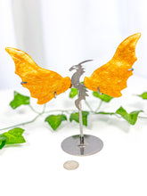 Load image into Gallery viewer, Golden Healer Dragon Wings on Stand (40K)