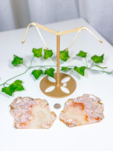 Load image into Gallery viewer, Pink Amethyst Butterfly Wings on Stand (122)