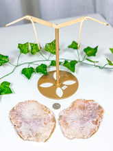 Load image into Gallery viewer, Pink Amethyst Butterfly Wings on Stand (110B)