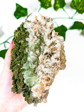Load image into Gallery viewer, Fairy Forest Quartz w/ Epidote (174H)