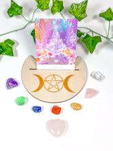 Load image into Gallery viewer, Wooden Tarot Card Stand (S1)