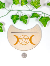 Load image into Gallery viewer, Wooden Tarot Card Stand (S1)