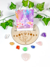 Load image into Gallery viewer, Wooden Tarot Card Stand (S3)