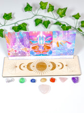 Load image into Gallery viewer, Wooden Tarot Card Stand (S4)