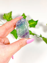 Load image into Gallery viewer, Raw Rainbow Fluorite Rough Stone