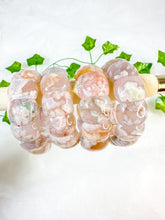 Load image into Gallery viewer, Flower Agate Rectangular Bangle