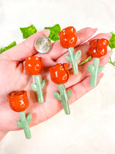 Load image into Gallery viewer, Red Jasper/Green Aventurine Rose