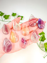 Load image into Gallery viewer, Candy Fluorite Teardrop Cabochon
