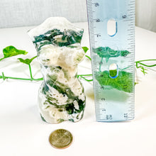 Load image into Gallery viewer, Moss Agate Goddess Body (58C)