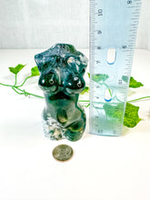 Load image into Gallery viewer, Moss Agate Goddess Body (58F)